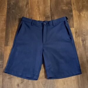 Cool 18 pro stretch waist blue golf shorts